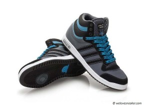 Sneaker Caddy - der türkis schwarze adidas top 10 Sneaker