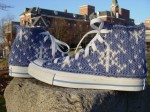 Passend zum Winter - Converse Wollsneaker im Scheeflocken-Design